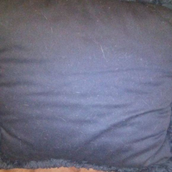 Vtg Velvet fringed leopard cheetah safari brown and black pillows set of 2 - Picture 3 of 7